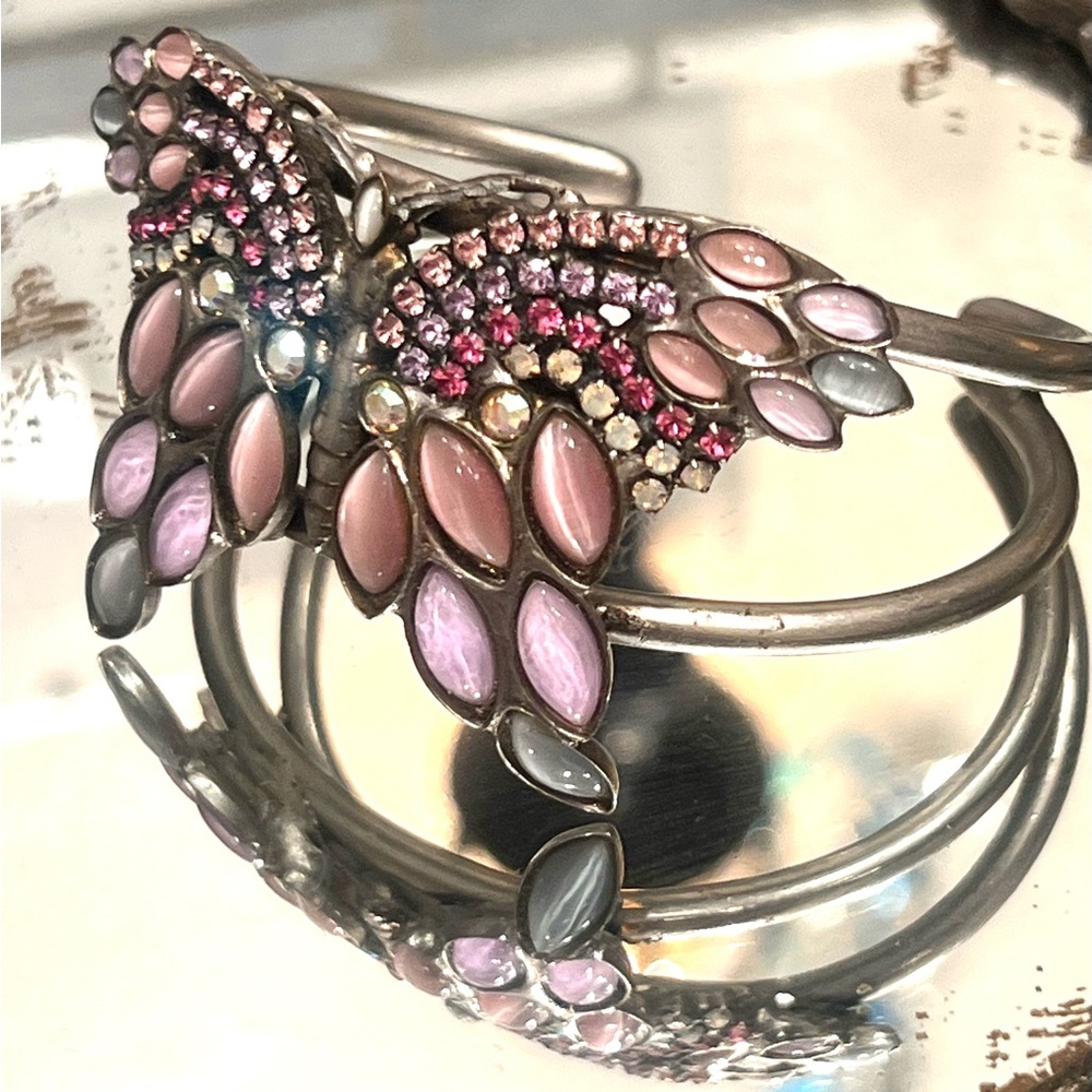 Vintage Sorrelli Butterfly Cuff Bracelet